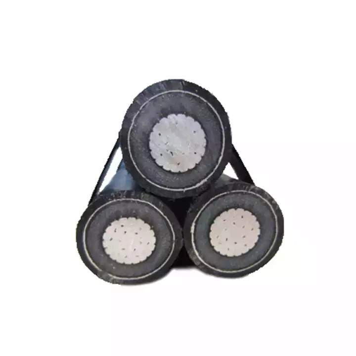 Insulated XLPE ABC Aluminum Overhead Aerial Bundle Power Conductor 0.6/1kv Power Cable