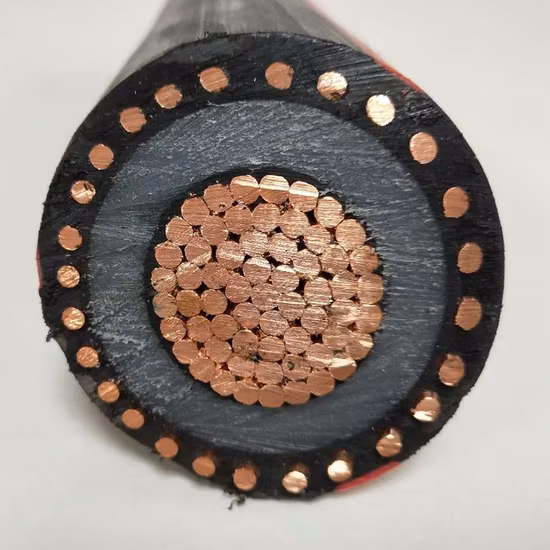 Medium Voltage Industrial Urd Mv-90 &amp; Mv-105 Power Cable UL Type 1072 Icea 94 649 Electric Aluminum Conductor Underground Distribution Wire Triplex 350 Mcm