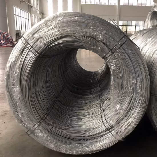 Zinc Wire Galvanized Steel Wire 16# 18# 20# Galvanized Steel Wire for Buidling