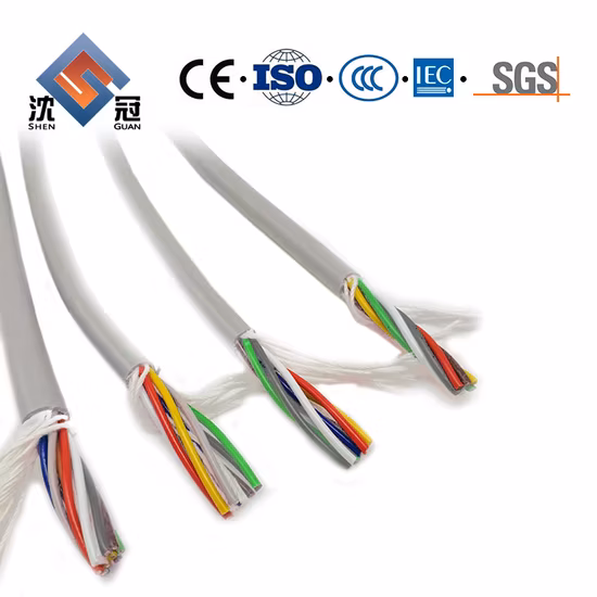 Flexible Control XLPE Cable Electrical PVC Rubber Copper ABC Insulated AAAC AAC Cable