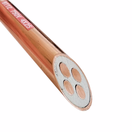 Bttz Type Heavy Duty 750V Fire Resistant Micc Mineral Insulated Power Cable Aluminium Cppper Control Electric Wire Coaxial Cable Power Cable