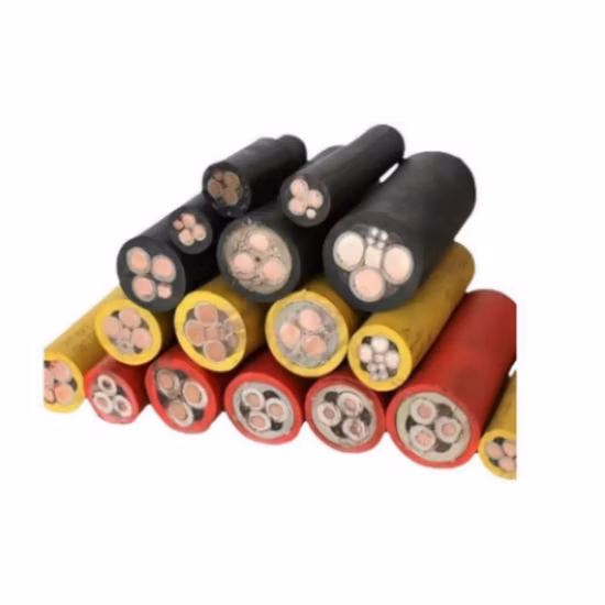 450/750V Medium and Low Voltage Elastic Silicone Rubber Insulated and Sheathed Oxygen Free Copper Wire Flexible Power Cable