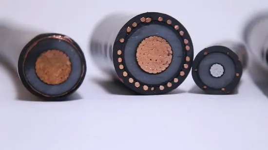 Low Voltage Copper/Aluminum Conductor XLPE/PVC Insulated Swa Armoured Electrical Power Cable 0.6/1kv