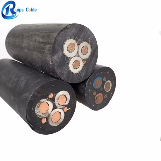 Type 412 1.1/1.1kv Epr Insulated CPE Sheathed Mining Cable
