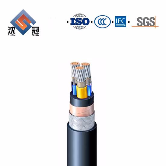 Copper Sheathed Mining Armored Cable Wire Cable Fire Proof Cable